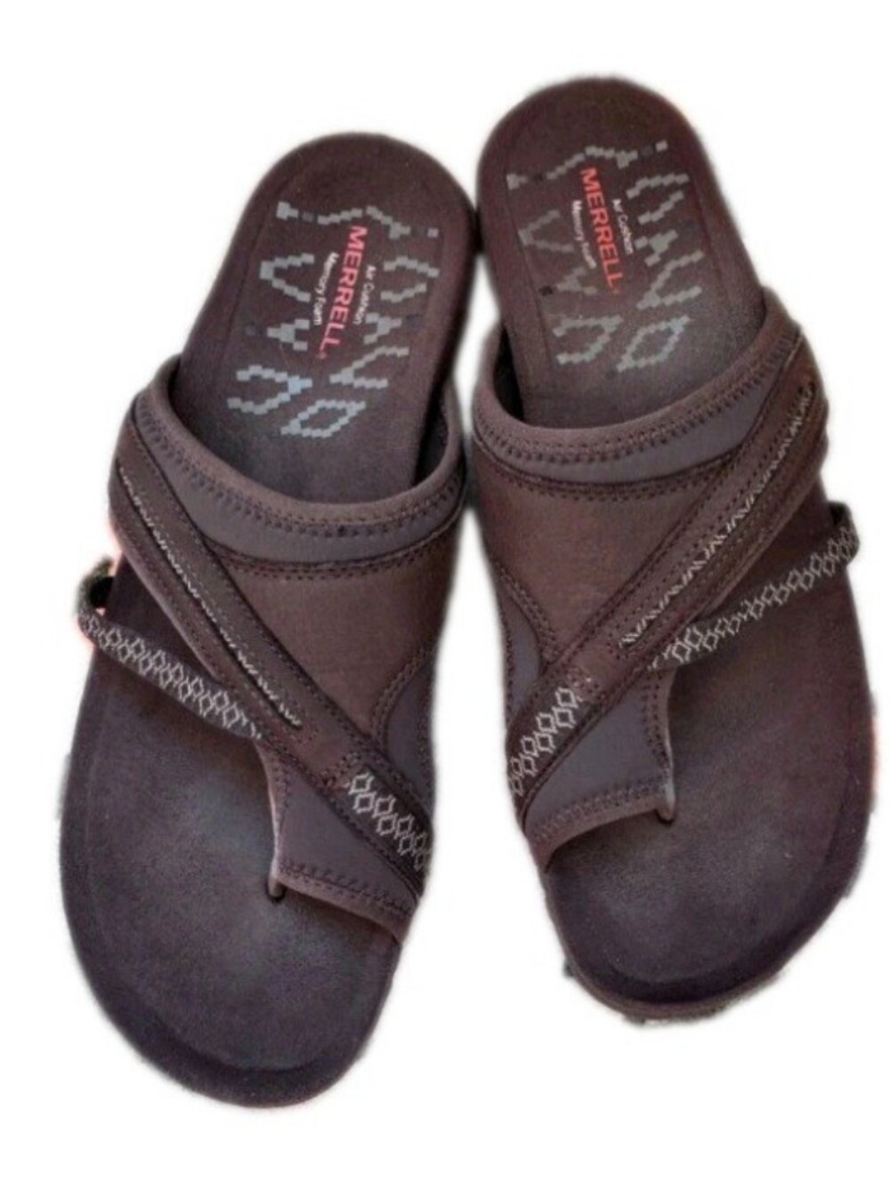 Merrell Brown Thong Sandals 10